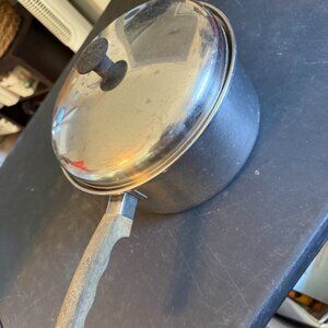 Vintage Vollrath Lo-Heet 3 Qt Stainless Steel Saucepan/Lid Made In USA 🇺🇸